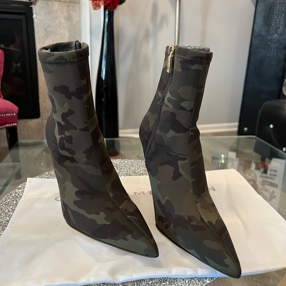 Good American Camo Neoprene Booties